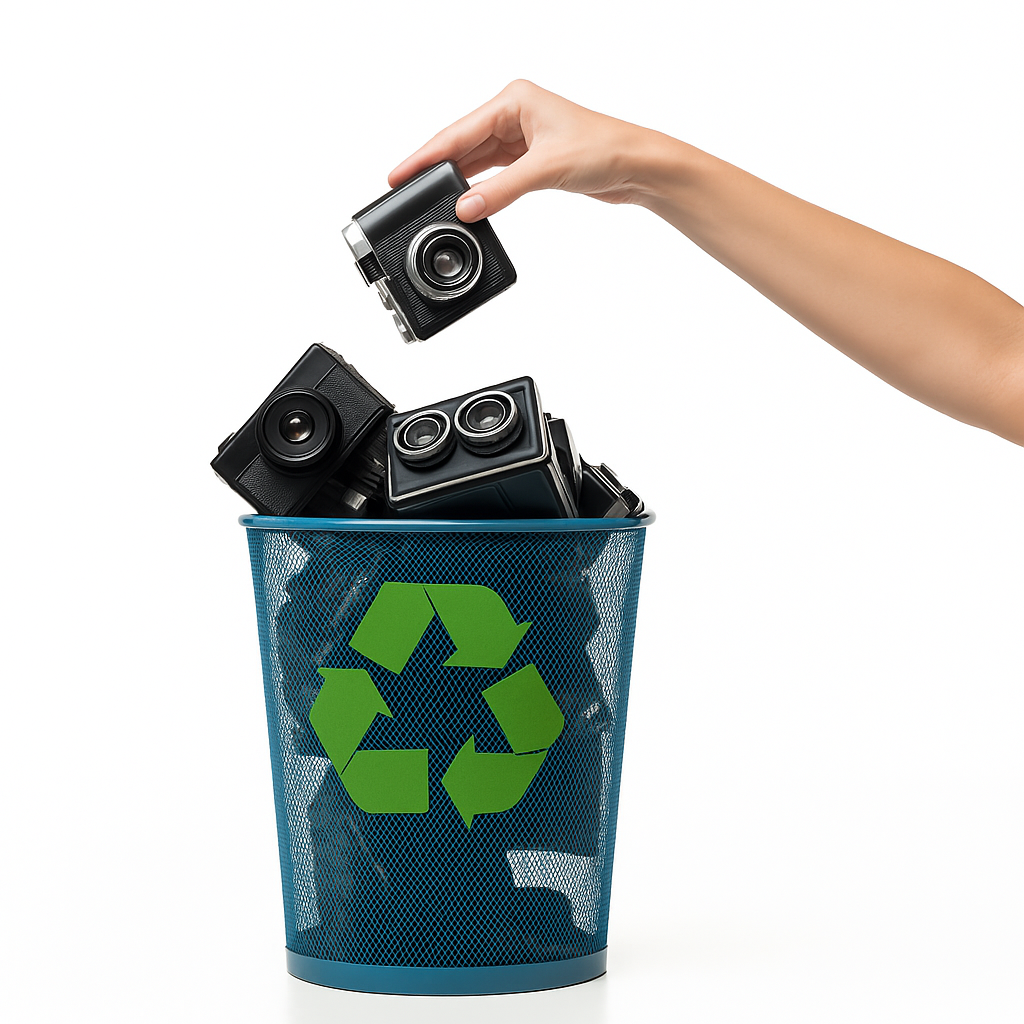 How to Responsibly Recycle Old Camera Equipment in the UK
