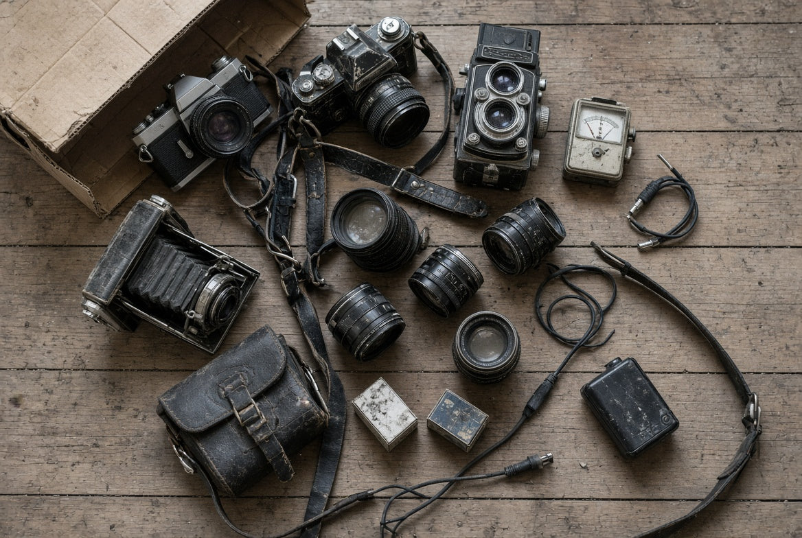 Spotting Valuable Cameras on a House Clearance: A UK Trade Guide
