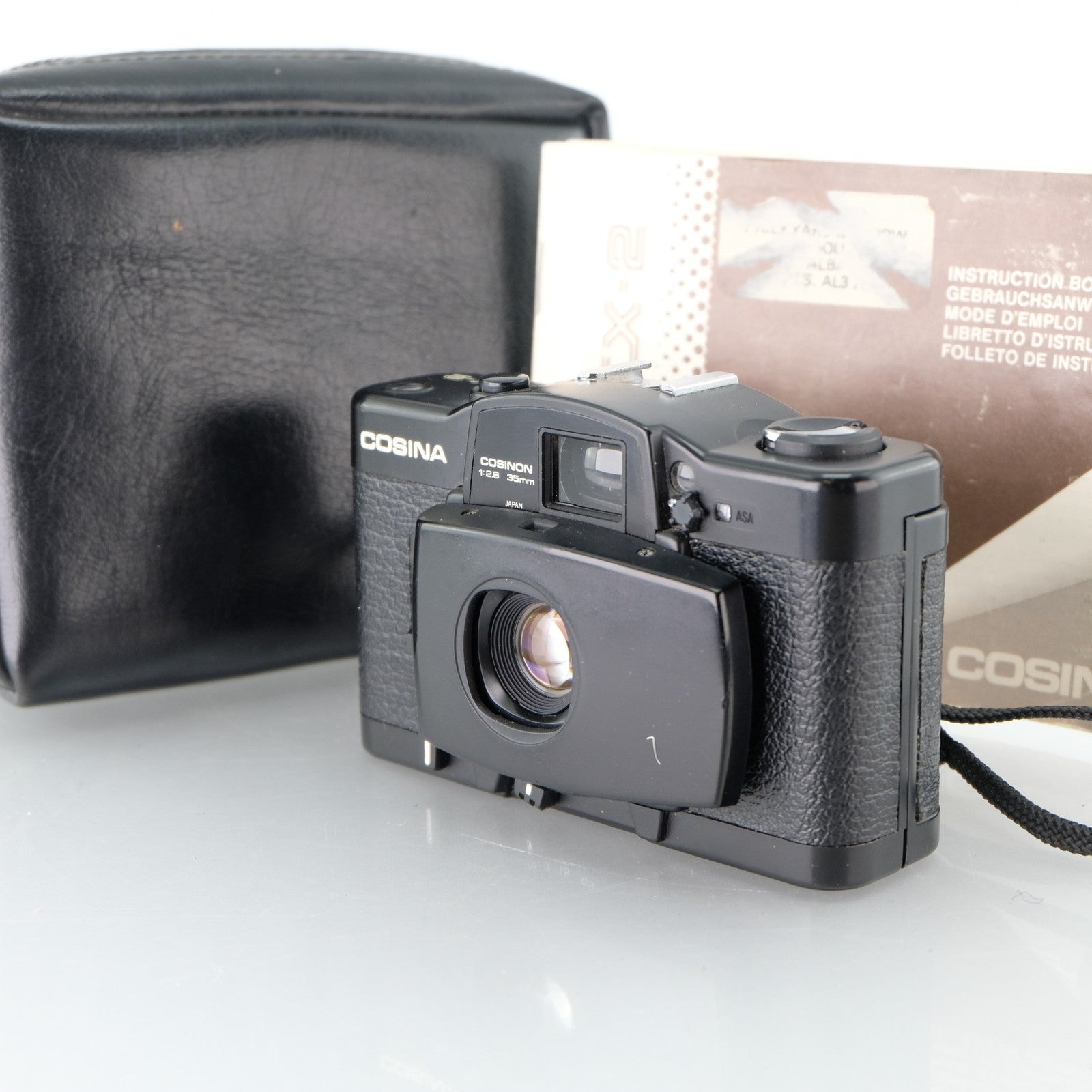 Cosina CX-2 35mm Film Camera Compact Zone Focus Vintage Point & Shoot Japan Rare